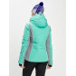 Горнолыжная куртка женская бирюзового цвета 77034Br