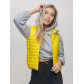 Жилетка стеганная Valianly желтого цвета 33311J
