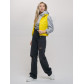 Жилетка стеганная Valianly желтого цвета 33311J