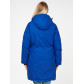 Женская зимняя парка синего цвета 1806S