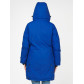Женская зимняя парка синего цвета 1806S
