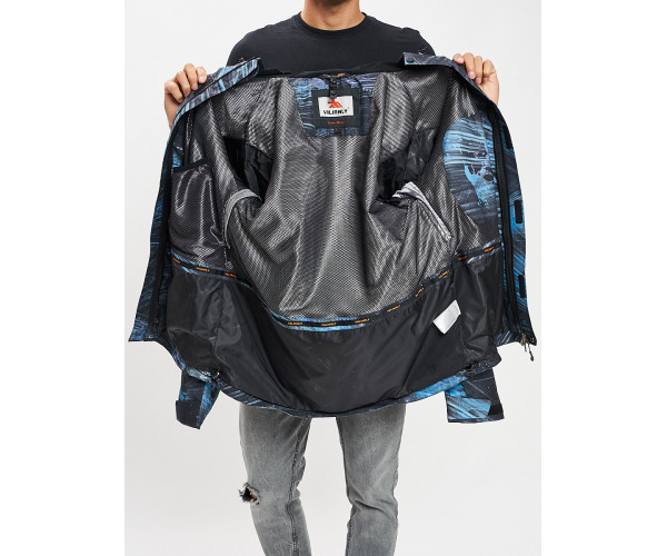 Куртка демисезонная 3 в 1коричневого цвета 12004K