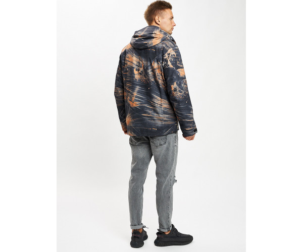 Куртка демисезонная 3 в 1коричневого цвета 12004K