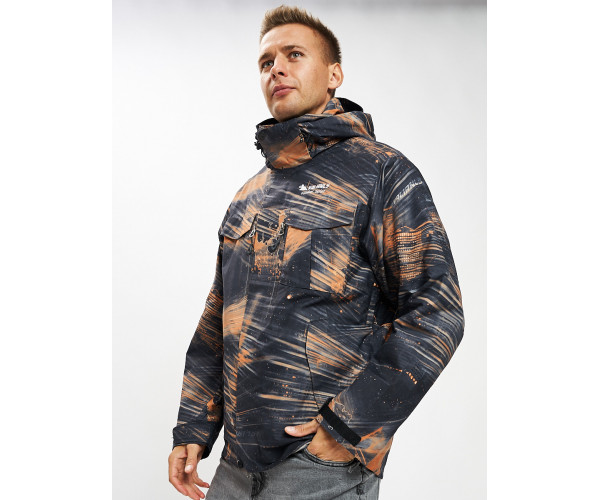 Куртка демисезонная 3 в 1коричневого цвета 12004K