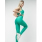 Костюм для фитнеса бирюзового цвета 22095Br