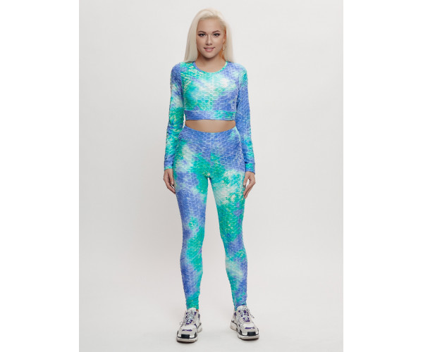 Костюм для фитнеса женский хаки цвета 2007Gl