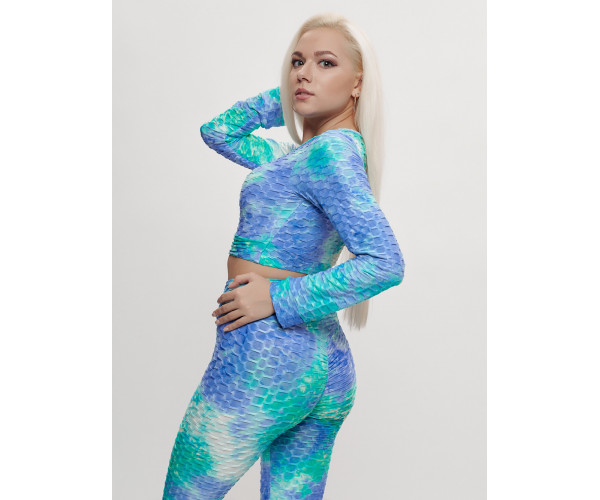 Костюм для фитнеса женский хаки цвета 2007Gl