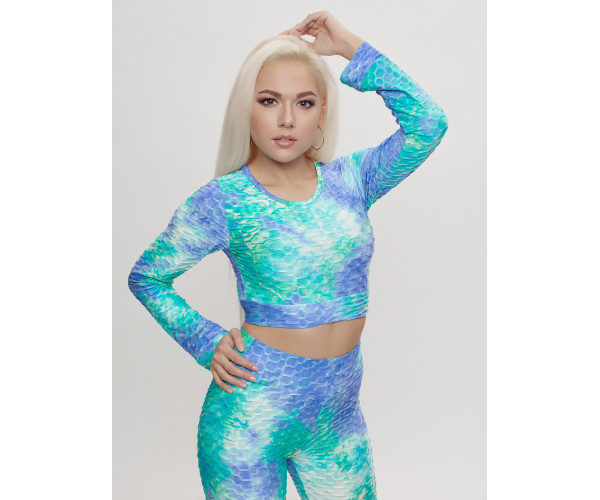 Костюм для фитнеса женский хаки цвета 2007Gl