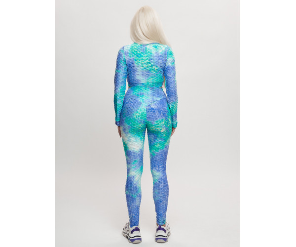 Костюм для фитнеса женский хаки цвета 2007Gl