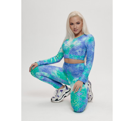 Костюм для фитнеса женский хаки цвета 2007Gl