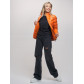 Пуховик еврозима Valianly оранжевого цвета 32121O