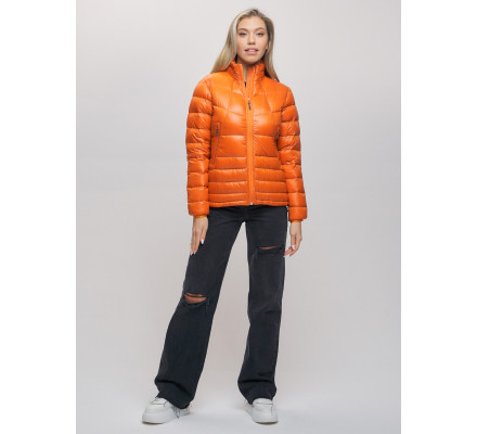 Пуховик еврозима Valianly оранжевого цвета 32121O