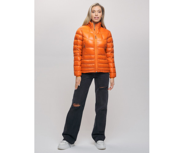 Пуховик еврозима Valianly оранжевого цвета 32121O
