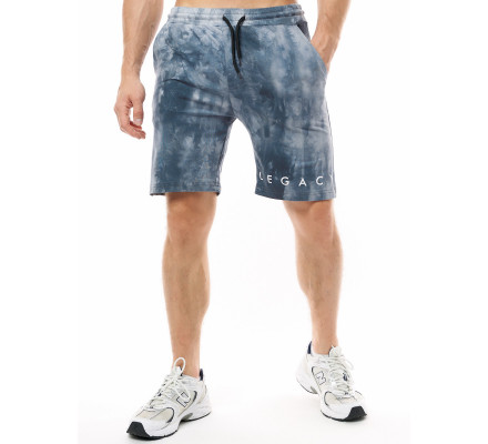 Мужские шорты варенки голубого цвета 221103Gl