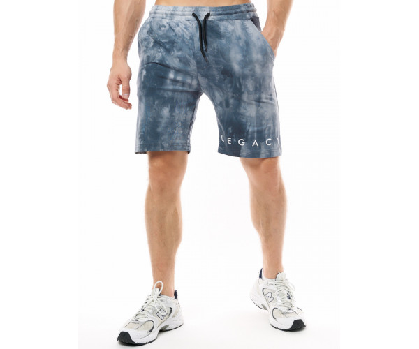 Мужские шорты варенки голубого цвета 221103Gl