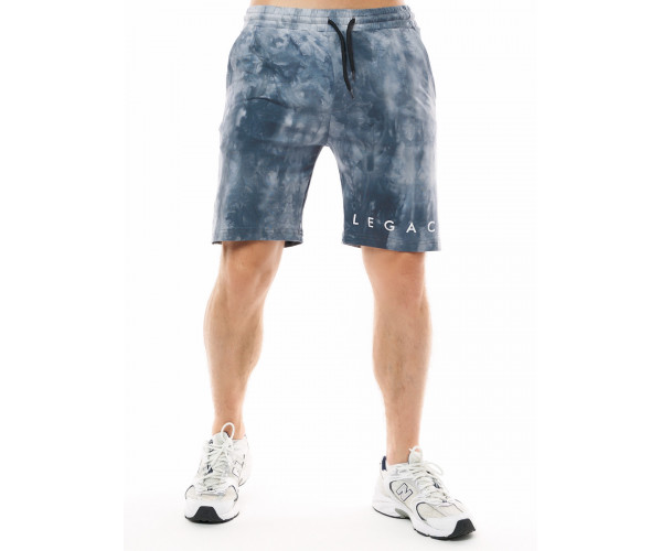 Мужские шорты варенки голубого цвета 221103Gl