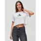 Топ футболка женская белого цвета 9008Bl