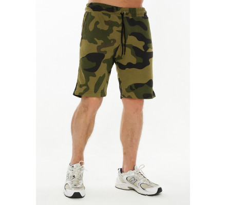 Шорты трикотажные мужские камуфляж цвета 222101Kf