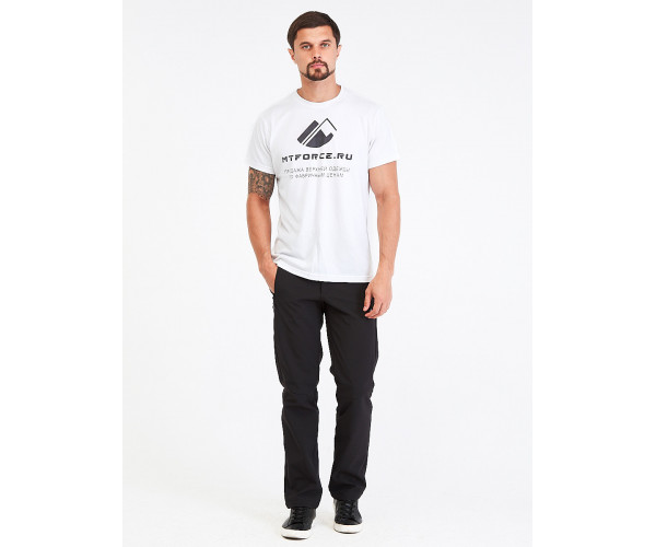 Мужские осенние весенние виндстопер черного цвета 19121Ch