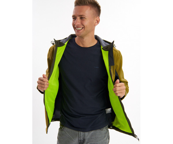 Ветровка мужская хаки цвета 495Kh