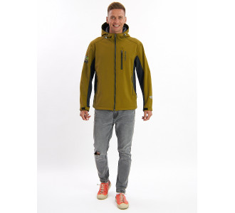 Ветровка мужская хаки цвета 495Kh