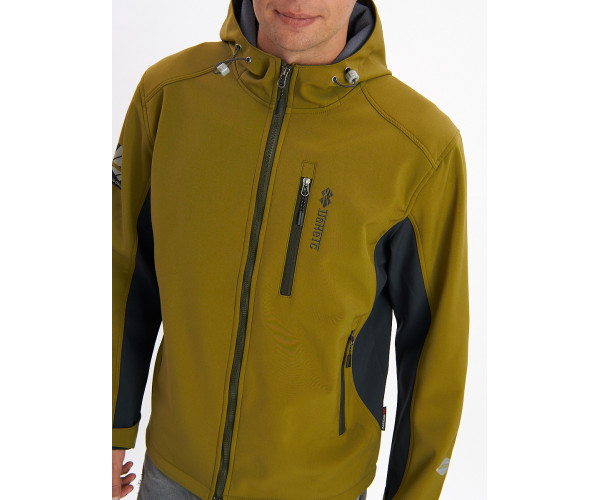 Ветровка мужская хаки цвета 495Kh