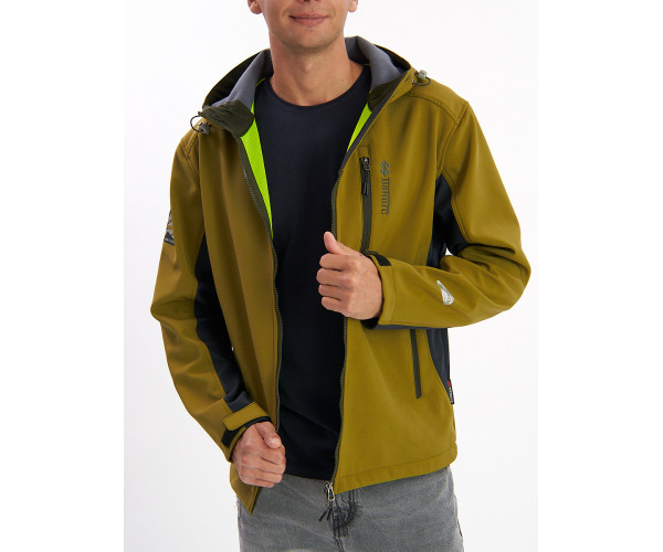 Ветровка мужская хаки цвета 495Kh