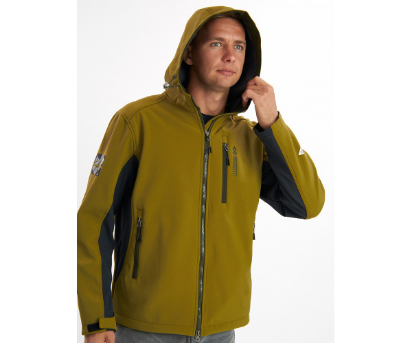 Ветровка мужская хаки цвета 495Kh