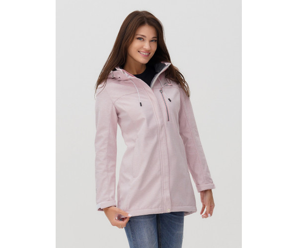 Ветровка  женская розового цвета 2022R