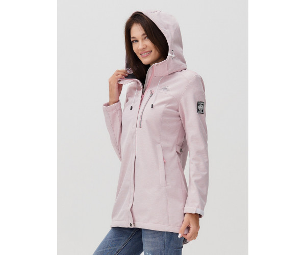 Ветровка  женская розового цвета 2022R
