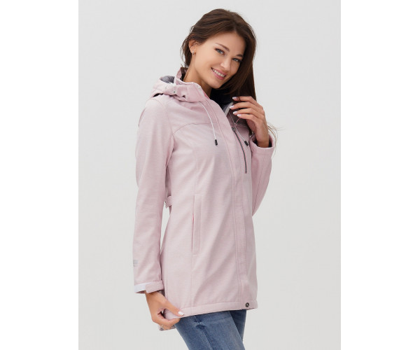 Ветровка  женская розового цвета 2022R