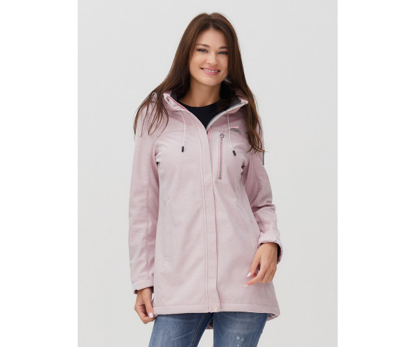 Ветровка  женская розового цвета 2022R