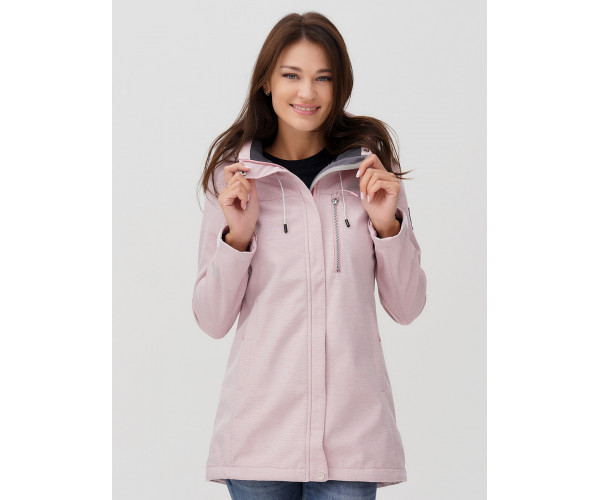 Ветровка  женская розового цвета 2022R