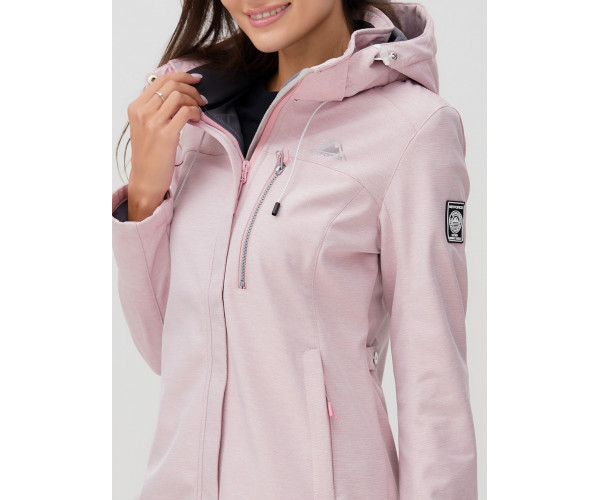 Ветровка  женская розового цвета 2022R