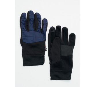 Перчатки спортивные мужские демисезонные темно-синего цвета 611TS