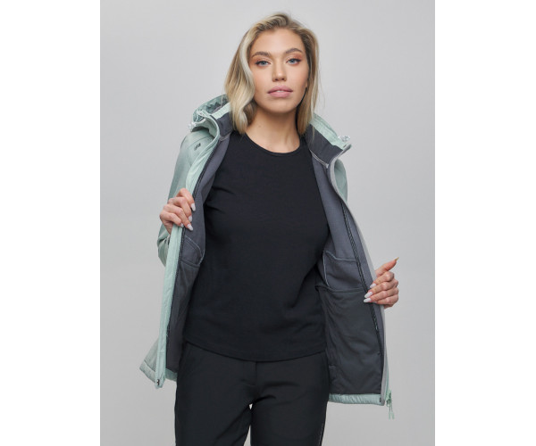 Костюм женский  бирюзового цвета 02035Br