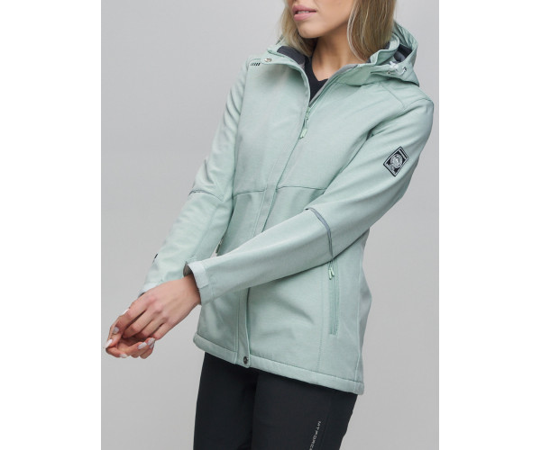 Костюм женский  бирюзового цвета 02035Br