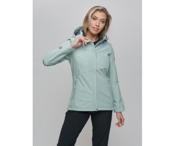 Костюм женский  бирюзового цвета 02035Br