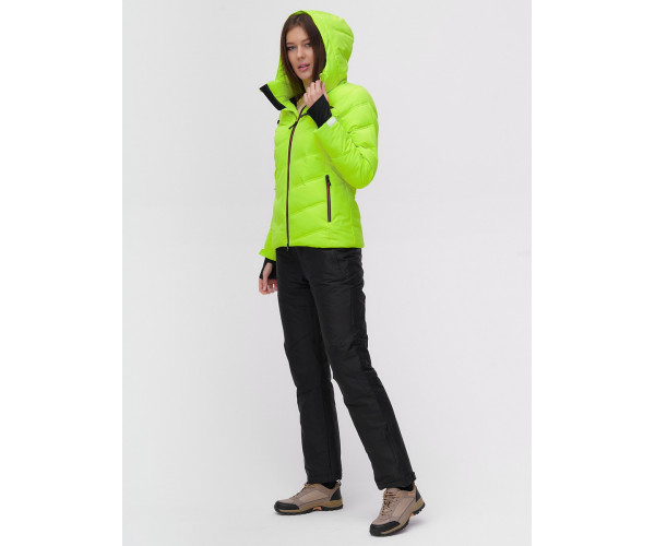 Горнолыжная куртка  салатового цвета 2081Sl