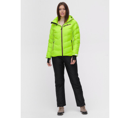 Горнолыжный костюм  салатового цвета 02081Sl