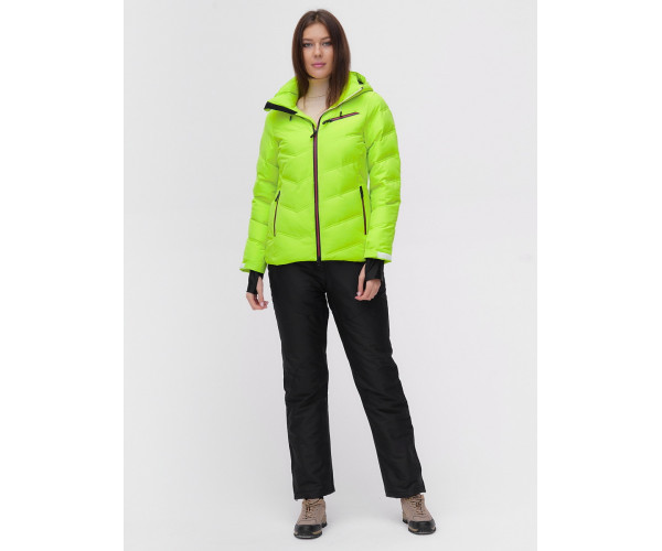 Горнолыжная куртка  салатового цвета 2081Sl