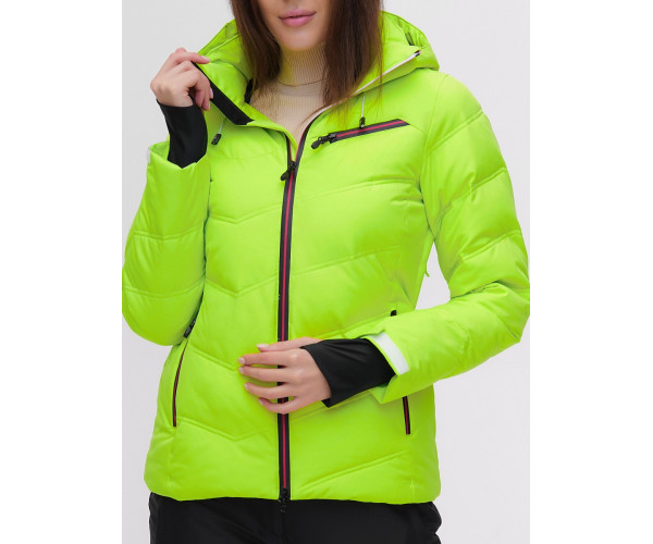 Горнолыжная куртка  салатового цвета 2081Sl