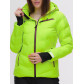 Горнолыжная куртка  салатового цвета 2081Sl