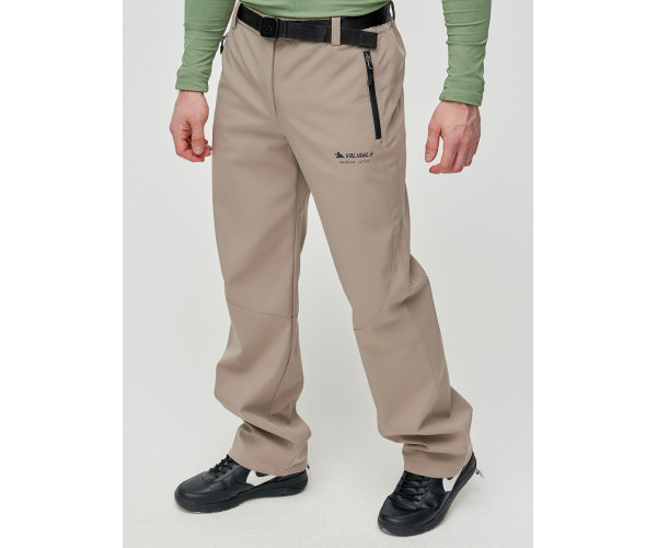 Брюки мужские Vаlianly бежевого цвета 1161B