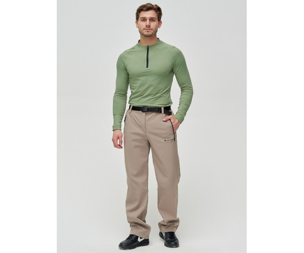 Брюки мужские Vаlianly бежевого цвета 1161B