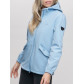 Ветровка  женская голубого цвета 20014-1Gl