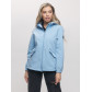 Ветровка  женская голубого цвета 20014-1Gl