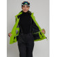 Горнолыжная куртка женская зеленого цвета 77033Z