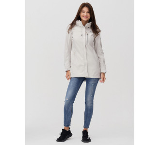 Ветровка  женская бежевого цвета 2022B