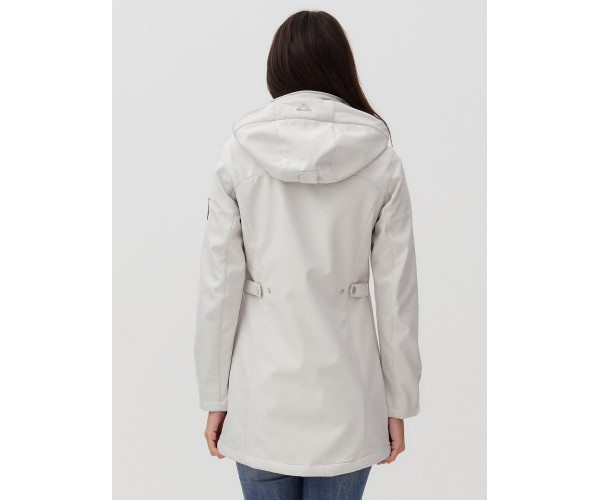 Ветровка  женская бежевого цвета 2022B